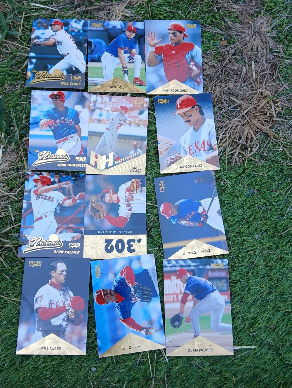 Texas Ranger Baseball Cards 1996